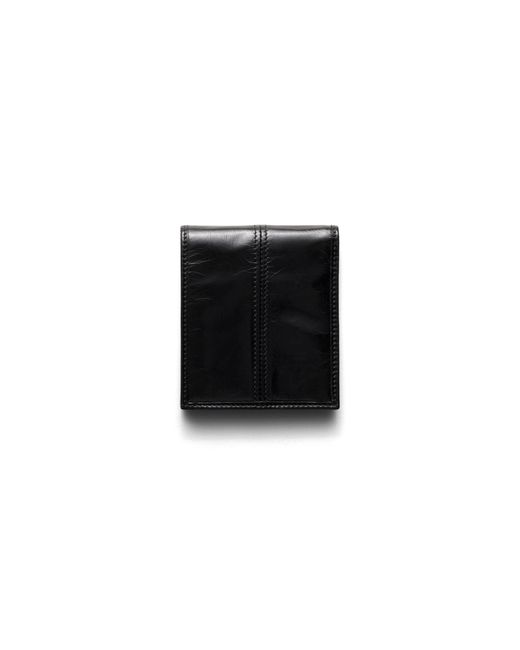 Prada Lederbrieftasche Mit Münzfach in Black für Herren
