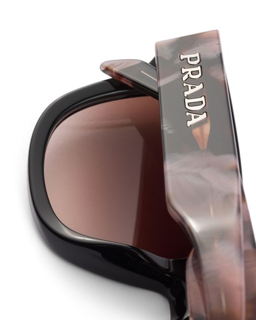 Prada Multicolor Sunglasses With Logo
