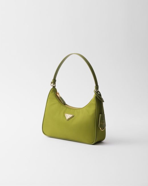 Mini Sac Re-Edition 2005 En Re-Nylon Prada en coloris Green