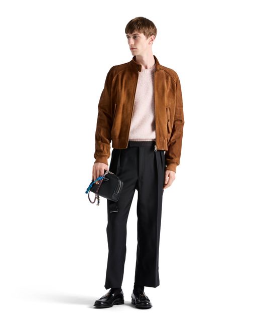 Bomber di Prada in Brown da Uomo