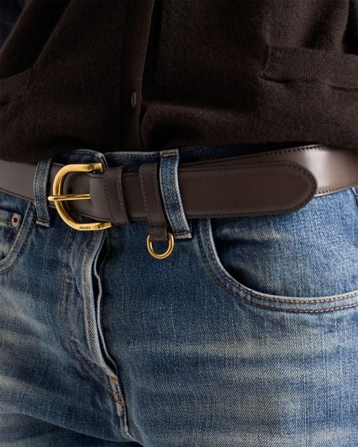 Prada Multicolor Leather Belt