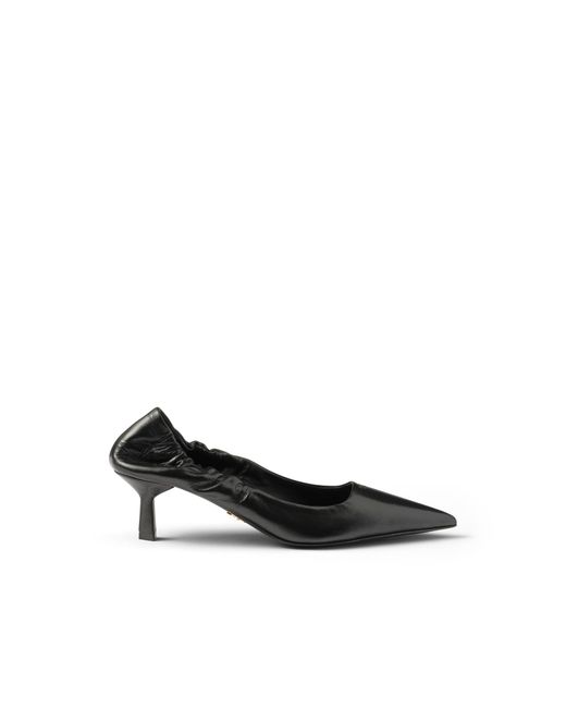 Prada Black Leather Pumps