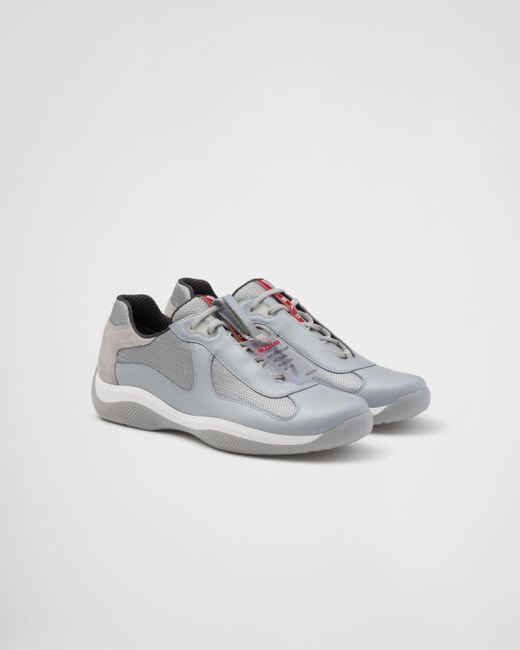 Prada White America's Cup Original Sneakers for men