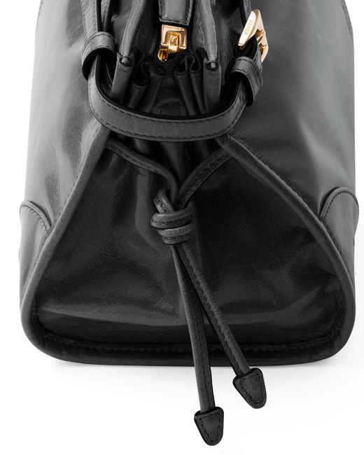 Borsa A Mano Bonnie Medium di Prada in Black