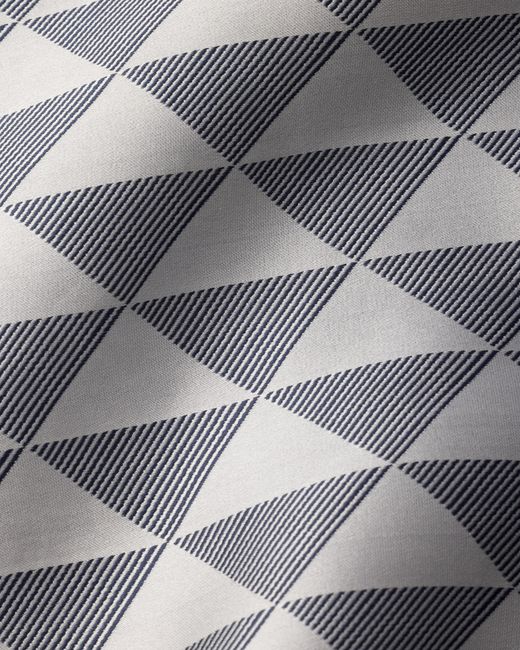Prada Gray Seidenschal Mit Print