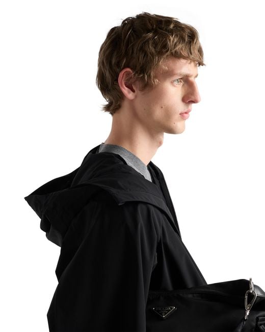 Prada Black Re-Nylon Jacket for men