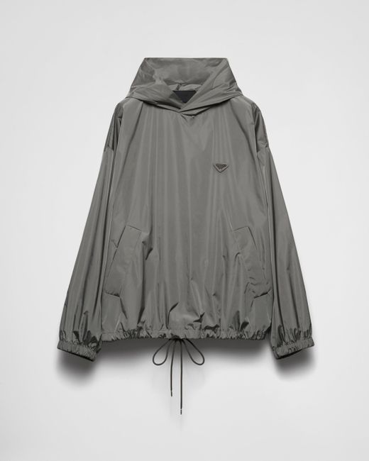 Prada Light Technical Fabric Jacket in Gray for Men | Lyst Prada Light Technical Fabric Jacket in Gray for Men | Lyst