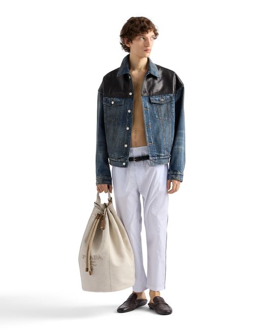 Sacca di Prada in Natural da Uomo