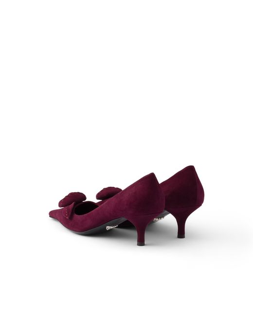 Décolleté di Prada in Purple