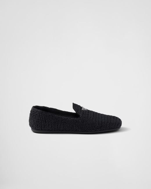 Chaussures En Tissu Prada pour homme en coloris Black