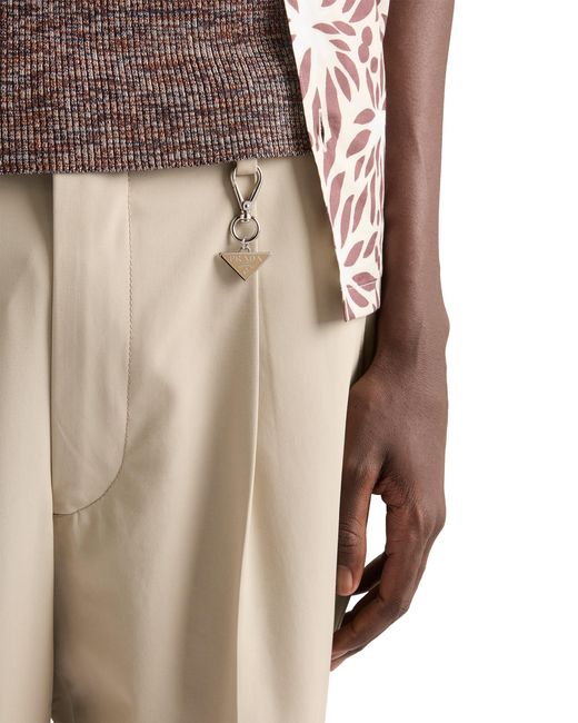Prada Natural Cotton Pants for men