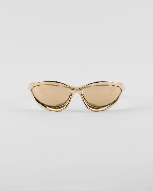 Prada White Morph Sunglasses