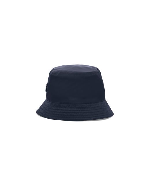 Prada Blue Midnight Re-Nylon Hat for men