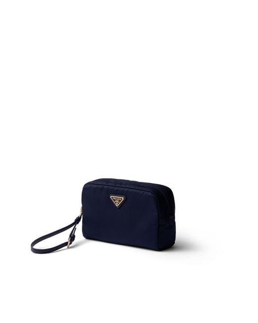Prada Blue Small Re-Nylon Pouch