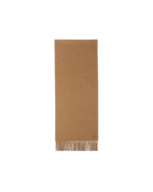Prada White Silk And Cashmere Scarf for men