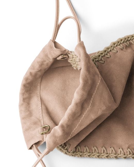 Prada Natural Suede Smartphone Case