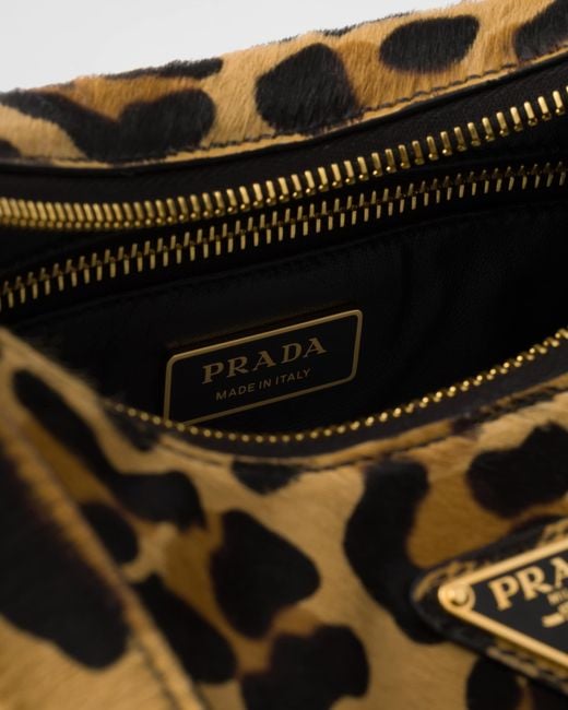 Borsa A Spalla Aimèe Medium di Prada in Brown