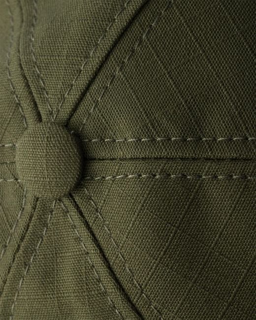 Prada Green Technical Fabric Baseball Cap for men