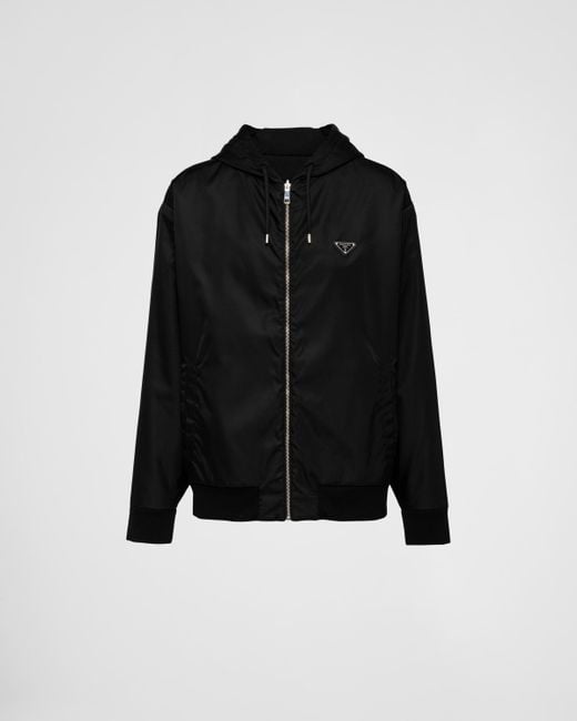 Prada nylon hoodie deals