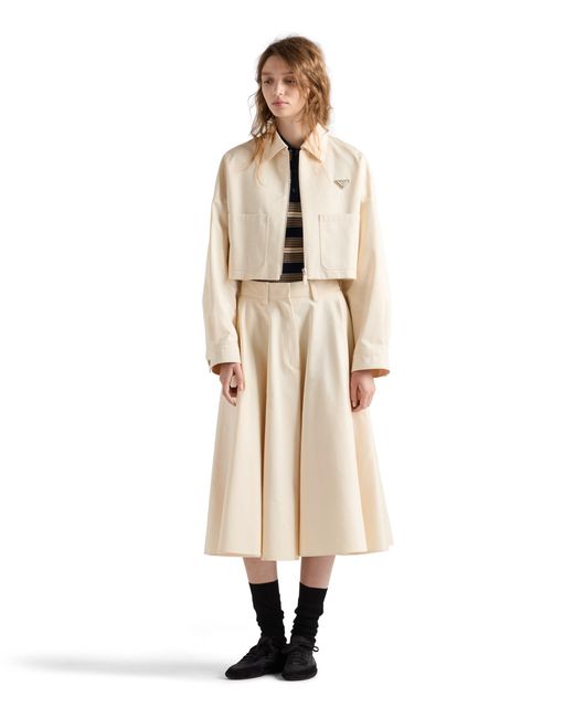 Prada Natural Chino Blouson Jacket