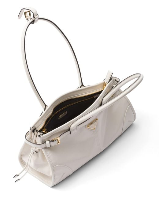 Prada White Medium Leather Handbag