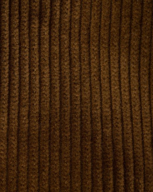 Prada Brown Corduroy Newsboy Cap for men