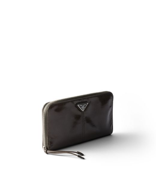 Prada Brown Leather Wallet for men
