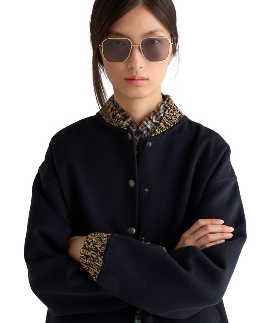 Prada Gray Eyewear Collection Sunglasses
