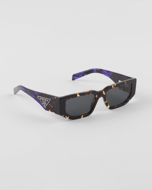 Prada Multicolor Sunglasses With Triangle Logo for men