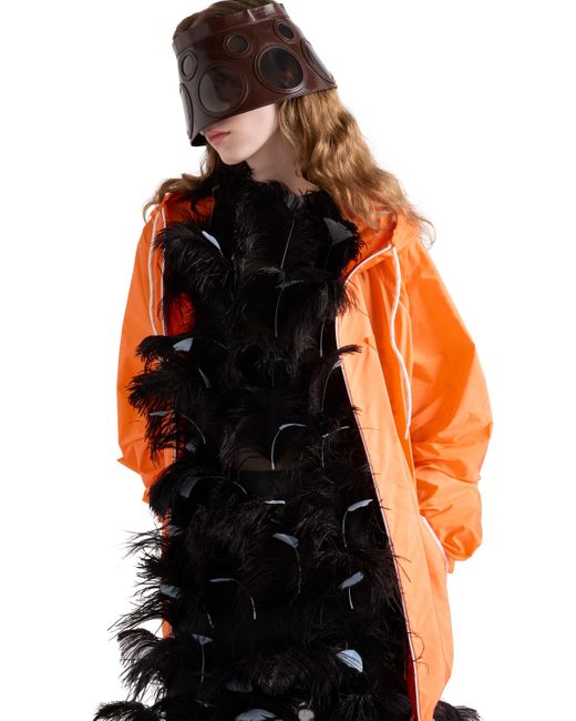 Chaqueta Re-Nylon Prada de color Orange