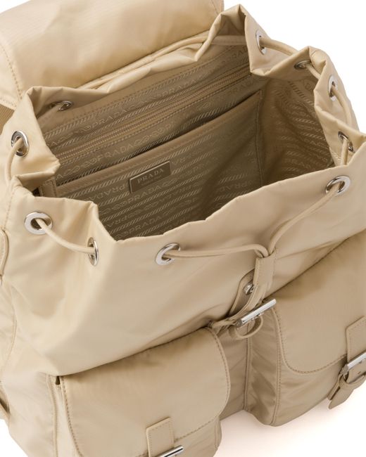 prada medium nylon backpack