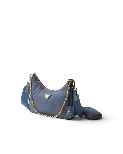 Prada Blue Re-Edition 2005 Re-Nylon Bag