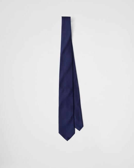 Cravatta di Prada in Blue da Uomo