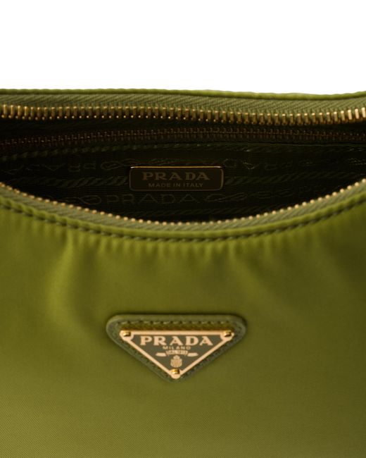 Mini Borsa Re-Edition 2005 di Prada in Green