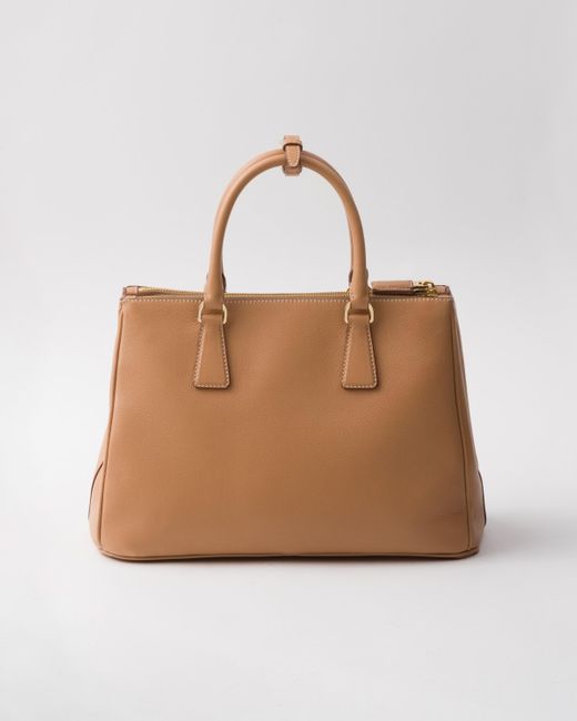 Prada Natural Large Galleria Leather Bag