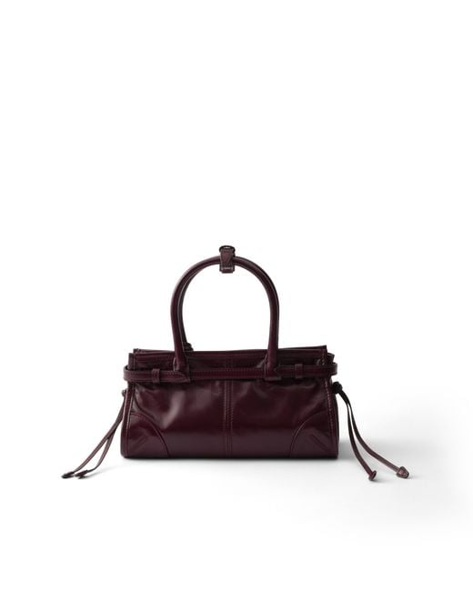 Prada Red Bonnie Leather Mini-Bag