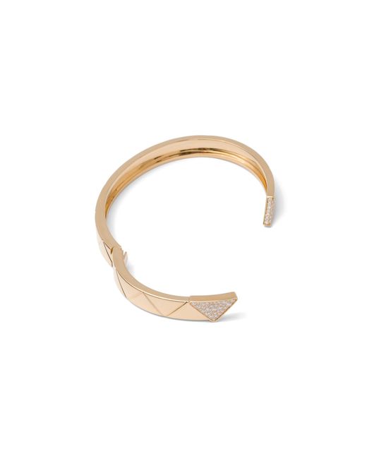 Prada White Eternal Bangle Bracelet