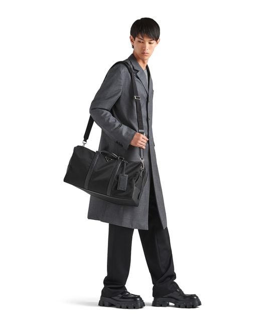 Prada Black Weekender Aus Re-nylon