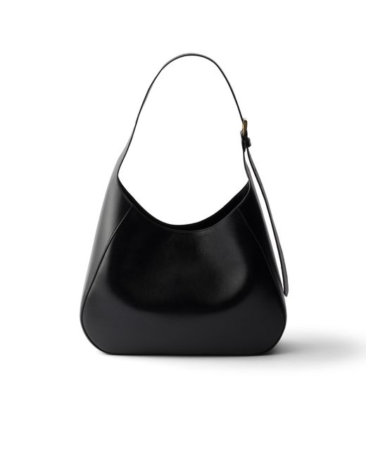 Prada Black Boogie Medium Leather Bag