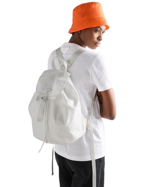 Prada Gray Re-Nylon Backpack