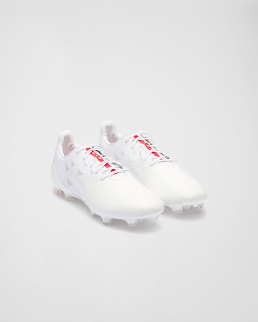 Prada White X Crazyfast Football Boots - Adidas Football For