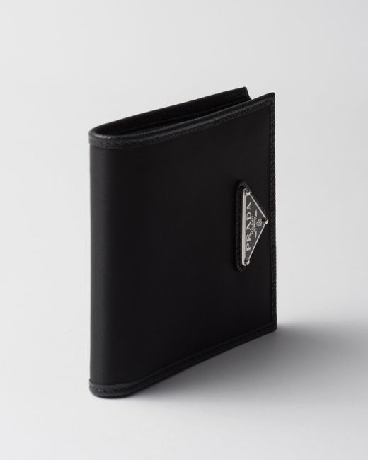 Prada Black Re-Nylon Wallet for men