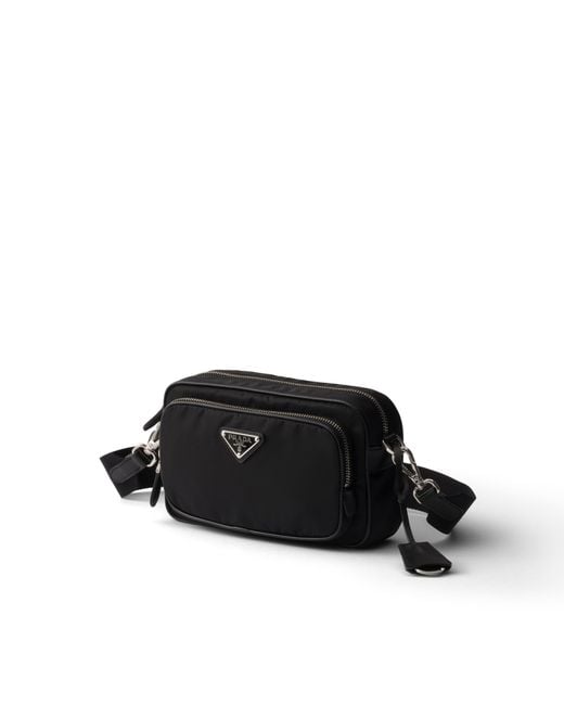 Prada Black Re-Nylon Mini Shoulder Bag