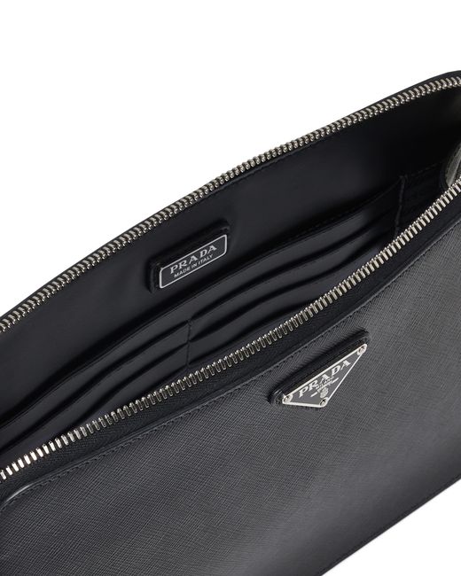 Pouch di Prada in Black da Uomo