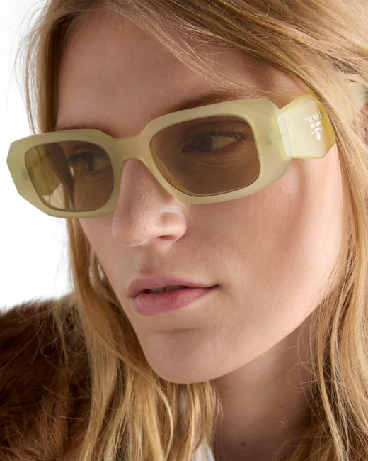 Gafas De Sol Symbole, Mujer Prada de color White