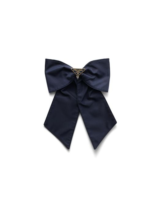 Prada Blue Re-Nylon Hair Clip