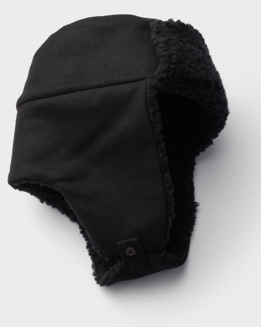 Prada Hut Aus Stoff in Black für Herren