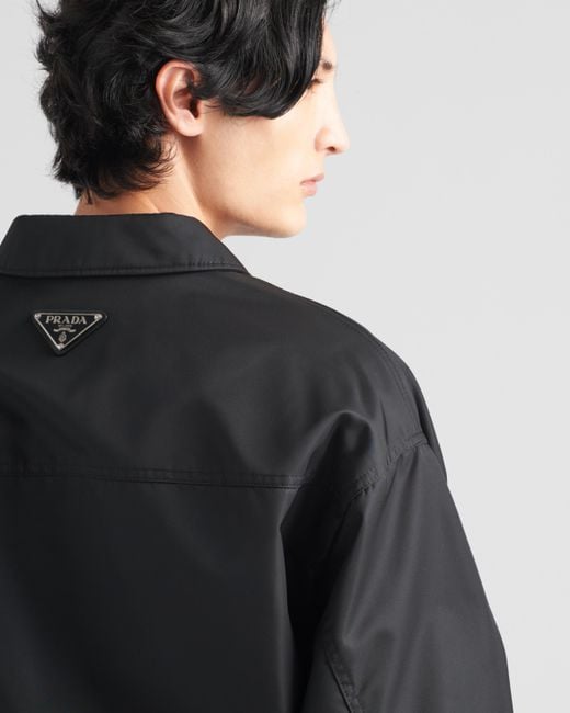 Prada Black Re-Nylon Jacket for men