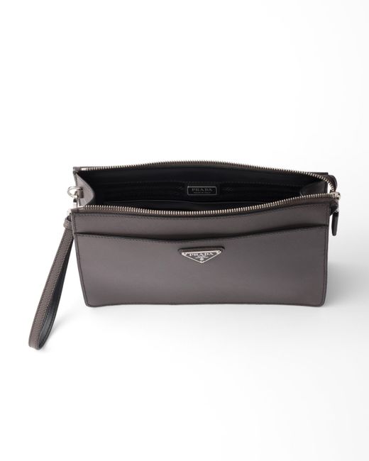 Bolso De Hombre De Piel Saffiano Prada de hombre de color White