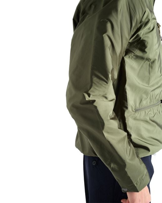 Prada Green Hooded Re-Nylon Jacket for men